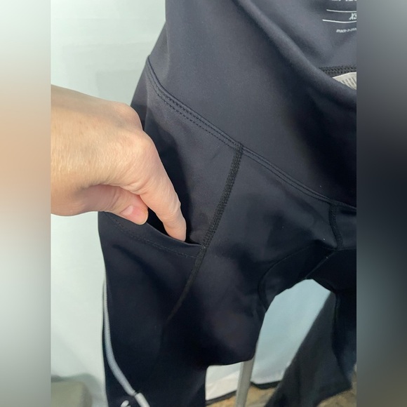 Baleaf Black Cycling pants with padded seat cushion size XS - Picture 5 of 10